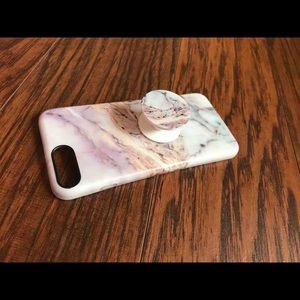 New marble case & Pop Up Grip Stand